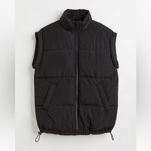H&M Black Puffer Vest